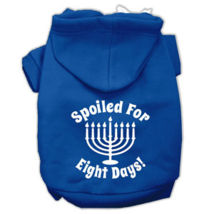 2017 Pet Holiday Gift Guide – Hanukkah Dog Hoodie