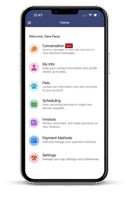 Time to Pet App - Custom Care - Rufus and Delilah
